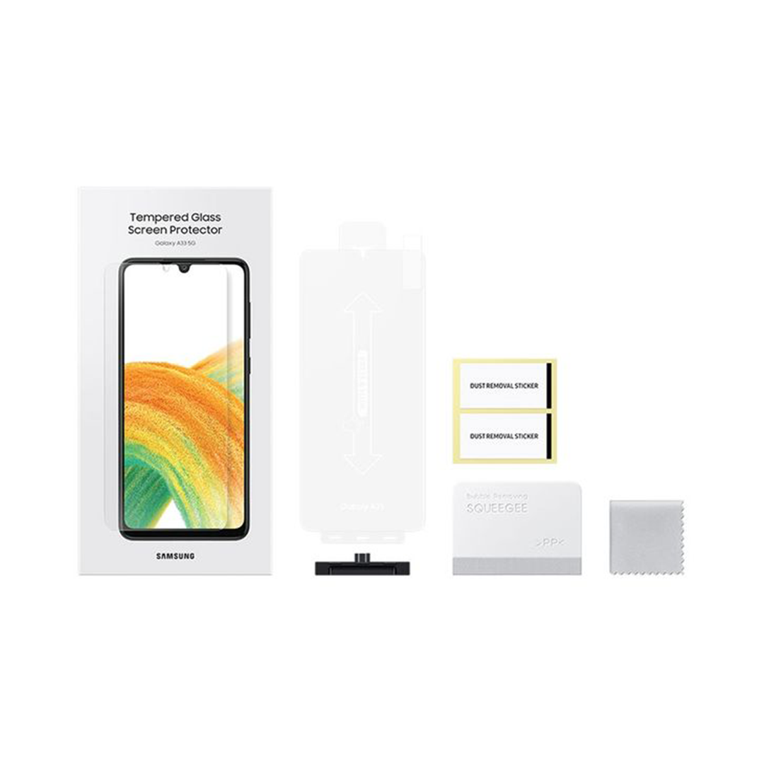 Samsung Verre de protection trempé pour Galaxy A33 5G ET-FA336TTE